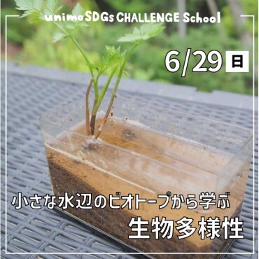 【6/29(日)開催】unimo SDGs CHALLENGE School「サステナシップ」第25回目