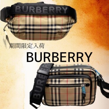 【期間限定】BURBERRY（バーバリー）ユニセックスで使えるバッグ入荷しました！！