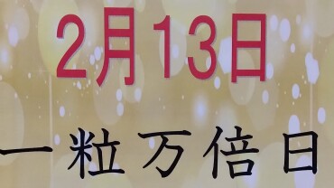 2月13日　一粒万倍日！【おすすめ財布】