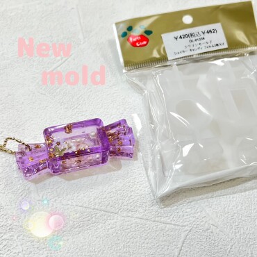 人気のレジンモールドに新商品入荷✨