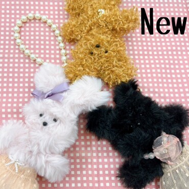 韓国で大人気！モールマスコットパーツ入荷🧸✨