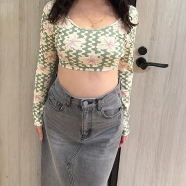 🌺Roxy 🌺　PARTY WAVES L/S BIKINI 
