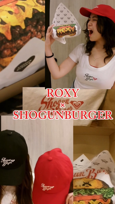 SHOGUN BURGER×ROXY🍔❤️‍🔥