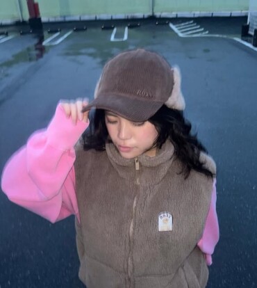 ✳︎ROXY✳︎ブラウンベスト🤎🐻💓