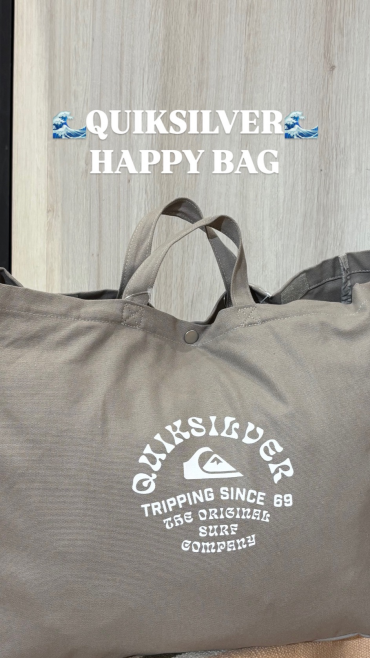 QUIKSILVER・HAPPY BAG🌊