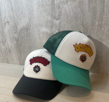 DC・24 FLAME MESH SNAPBACK