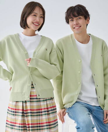 【 3SEDAI KNIT シェア カーディガン 】