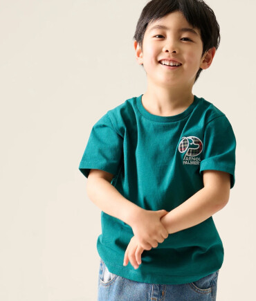 【 ドッグモチーフTシャツ-キッズ- 】