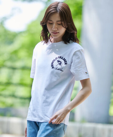 【 サガラ刺繍 シェアロゴＴシャツ 】