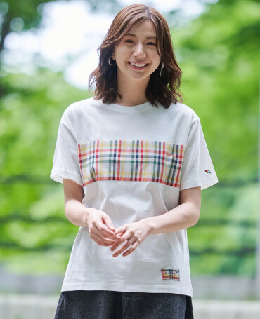 【 パーマーチェック シェアドッキングＴシャツ 】