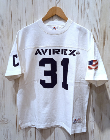 【AVIREX】フットボール Tシャツ