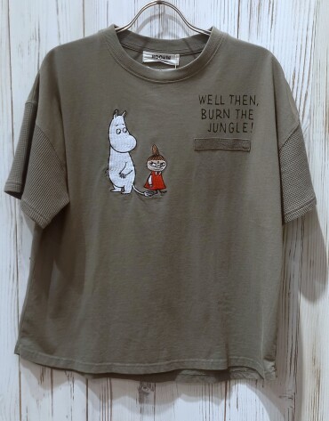 【JUICY×MOOMIN】切り替えTシャツ