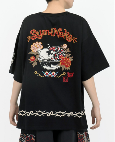 【SUMINEKO】眠り猫Tシャツ 再入荷！！