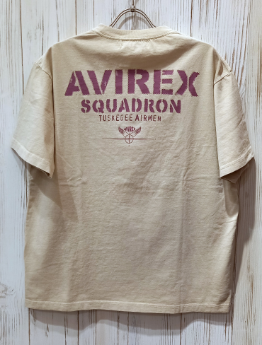 【AVIREX】スコードロン Tシャツ