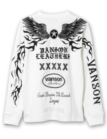 【VANSON】50周年 フライングスターロンT