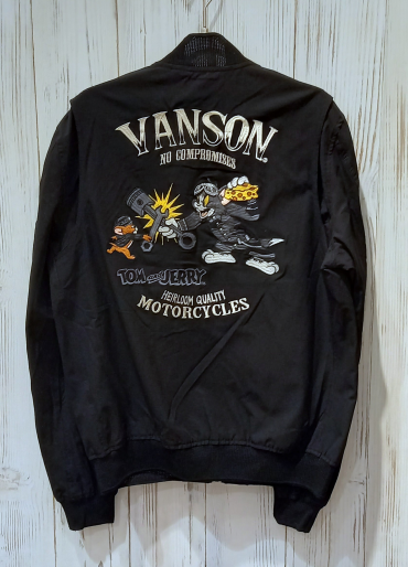 【Vanson】TOMTOM&JERRY サマーメッシュジャケット