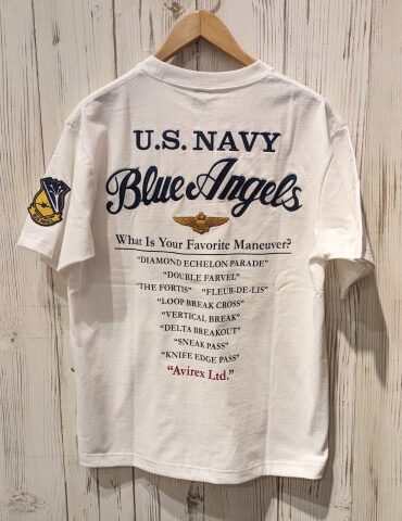 【AVIREX】BLUE ANGELS  Tシャツ
