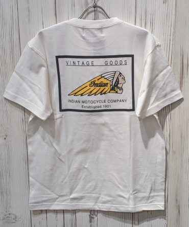【Indian】ヘッドマークTシャツ
