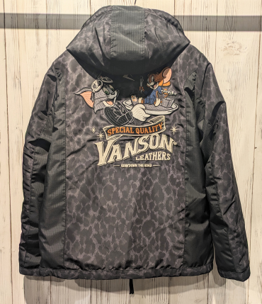 【VANSON】TOM&JERRY  フードジャケット