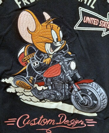 【Vanson】JERRY バイクTシャツ