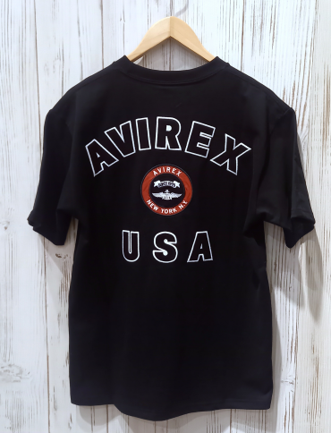 【AVIREX】VARSITY LOGO Tシャツ 