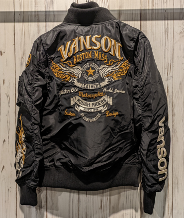 【VANSON】MA-1入荷！！