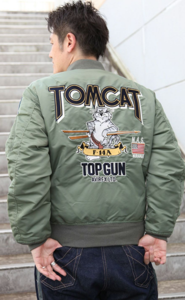 【AVIREX】MA-1   TOMCAT