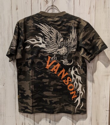 【VANSON】イーグル Tシャツ
