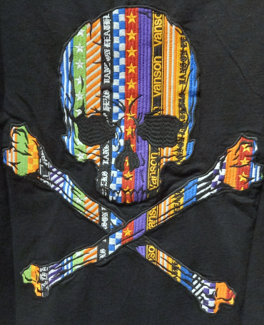 【Vanson】スカル Tシャツ