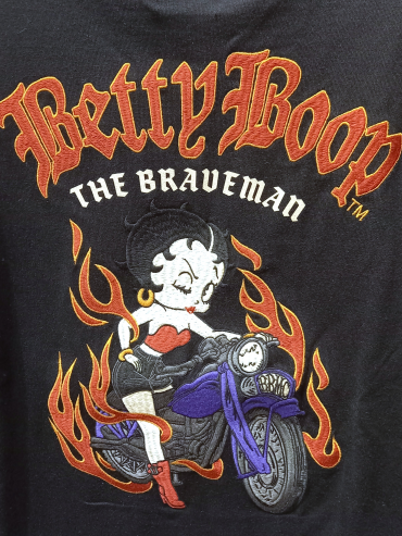【THE BRAVE-MAN】BETTY バイクTシャツ