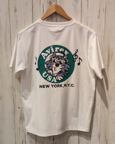 【AVIREX】TOMCAT  NEW YORK  レディースTシャツ