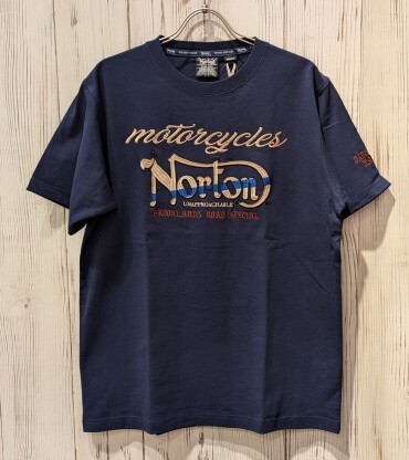 【Norton】ネイティブカラー刺繍Tシャツ