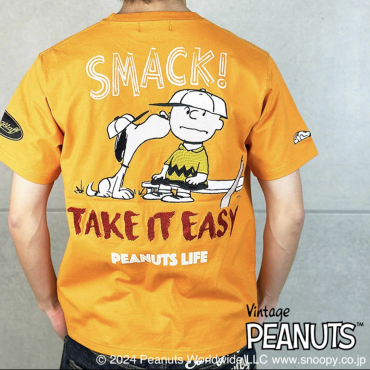【FLAGSTAFF × PEANUTS】SMACK！Tee 〔別注〕