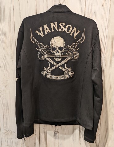 【VANSON】ボンディングライダース