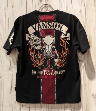 【VANSON】×【T. F. O. A】デスラビット Tシャツ
