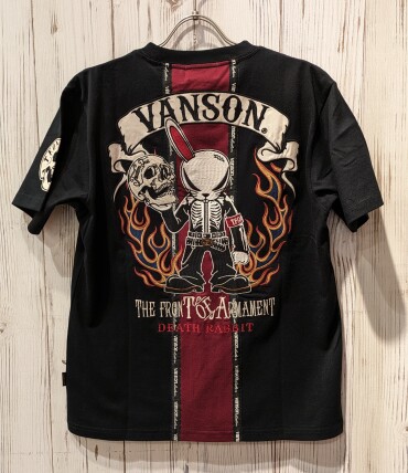 【VANSON】×【T. F. O. A】デスラビット Tシャツ
