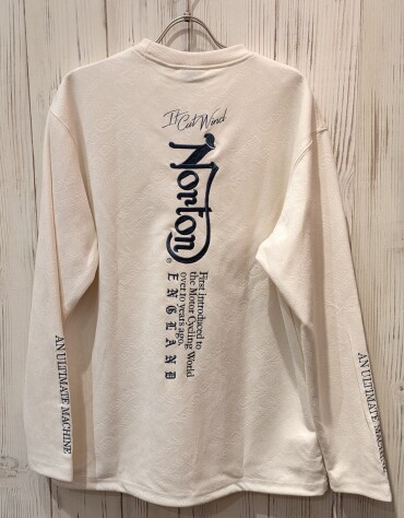 【Norton】エンボスポリスウェード ロンT