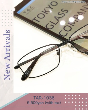 シンプルなメタルのスクエア！人気のメガネも5,500円から