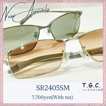 毎年人気のカッコいいメタルサングラス入荷！T.G.C.のサングラスは紫外線99%カット！