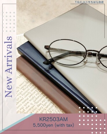 シンプルなメタル！人気のメガネも5,500円から