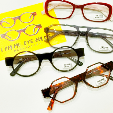 I am me.Eye am me.個性を引き出すメガネ