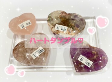 ハートタンブルストーン入荷❕❕
