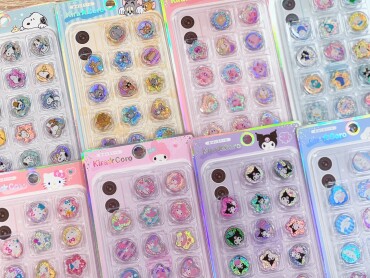 おはじきシール入荷🌷