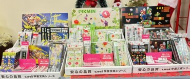 任天堂キャラクター文具入荷✍
