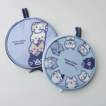 ふくふくにゃんこ ラウンド保冷ポーチ20%OFFセール