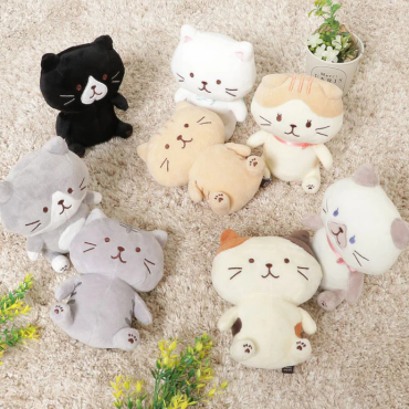 ふくふくにゃんこ おすわりマスコット