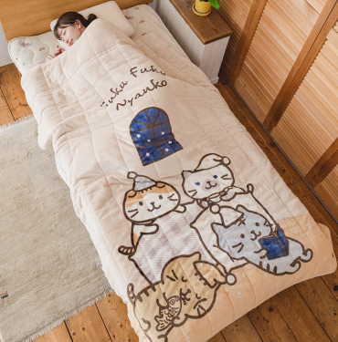 〈NEW〉Fuku Fuku Nyankoあったか毛布