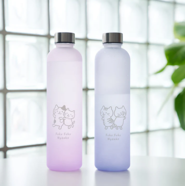 ふくふくにゃんこ ウォーターボトル（1000ml）