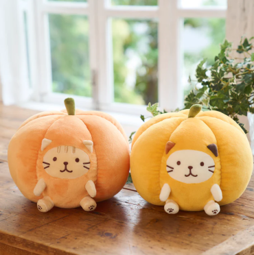 ふくふくにゃんこ かぼちゃマスコット