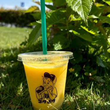 新作！瀬戸内レモンのレモネードスムージー🍋🍯🍍🍊